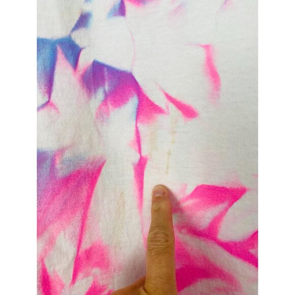 Vintage Ocean Pacific Neon Tie Dye Tank Top, Size Small, 1980s Surfer Tank, NOS - Picture 6 of 10